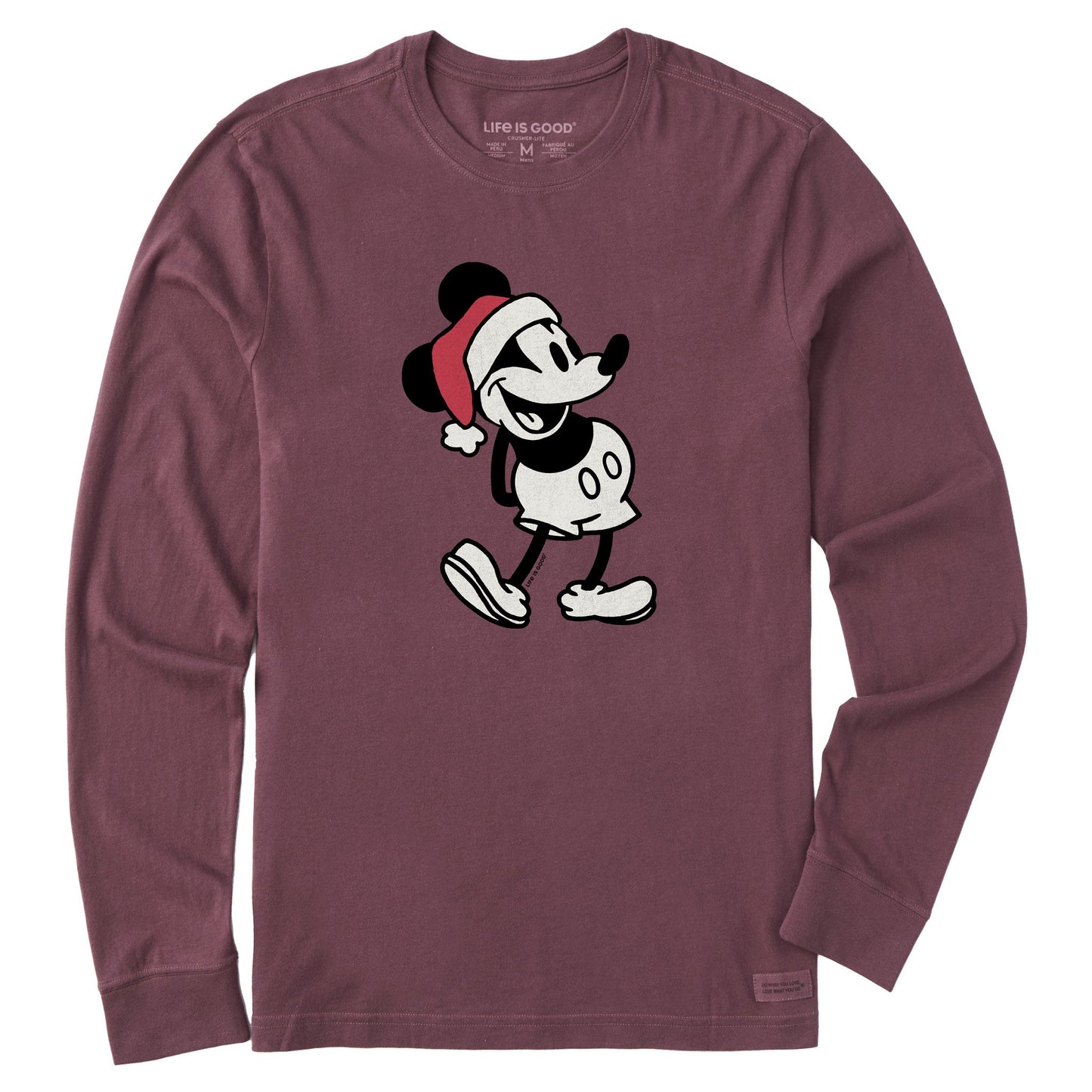 Men's Santa Willie Long Sleeve Crusher Tee