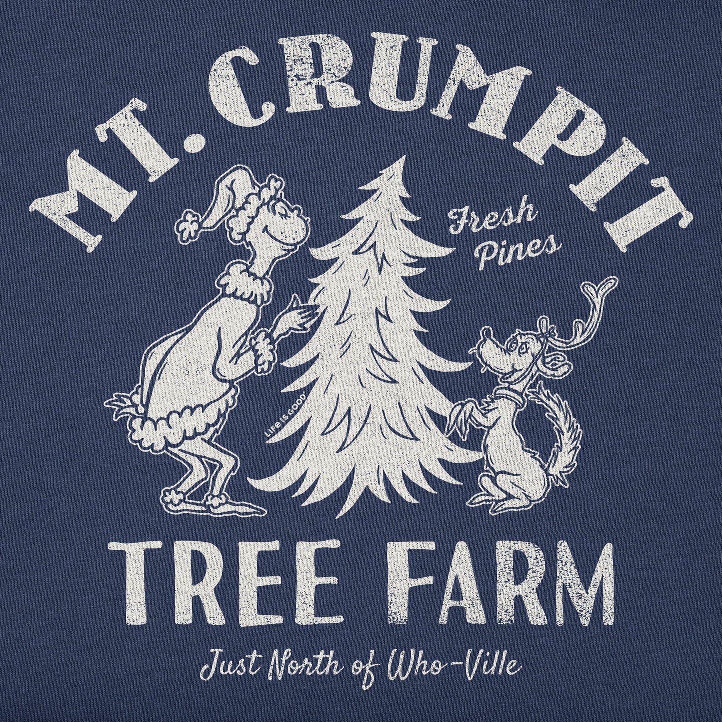 Men's Mt. Crumpit Tree Farm Long Sleeve Crusher Tee