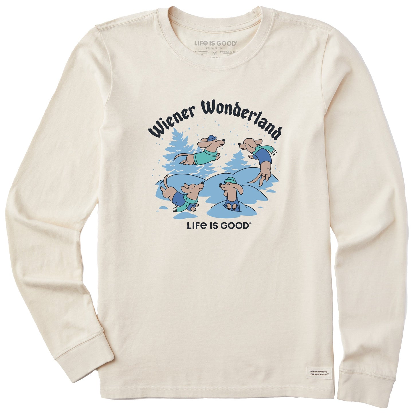 Women's Wiener Wonderland Long Sleeve Crusher Tee