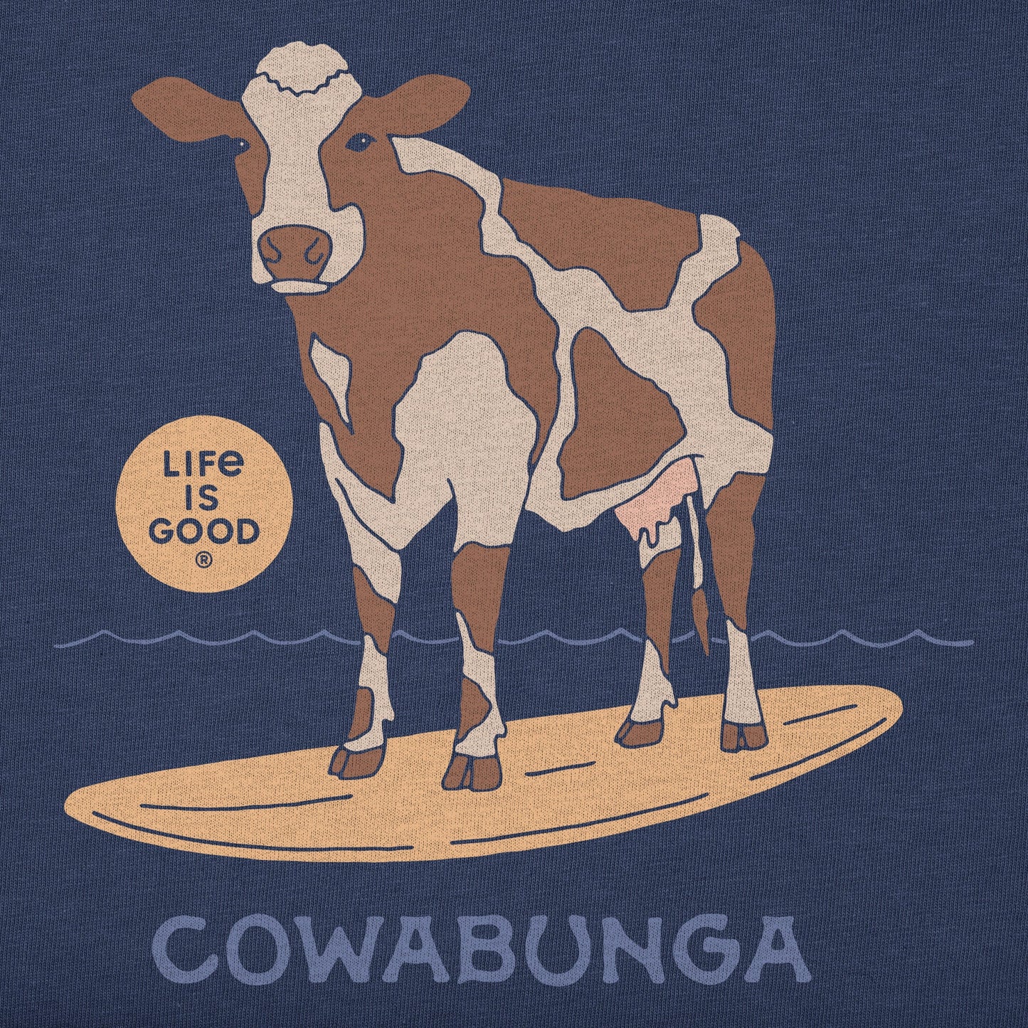 Kids Cowabunga Short Sleeve Crusher Tee