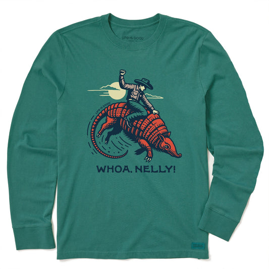 Kids Whoa, Nelly! Long Sleeve Crusher Tee