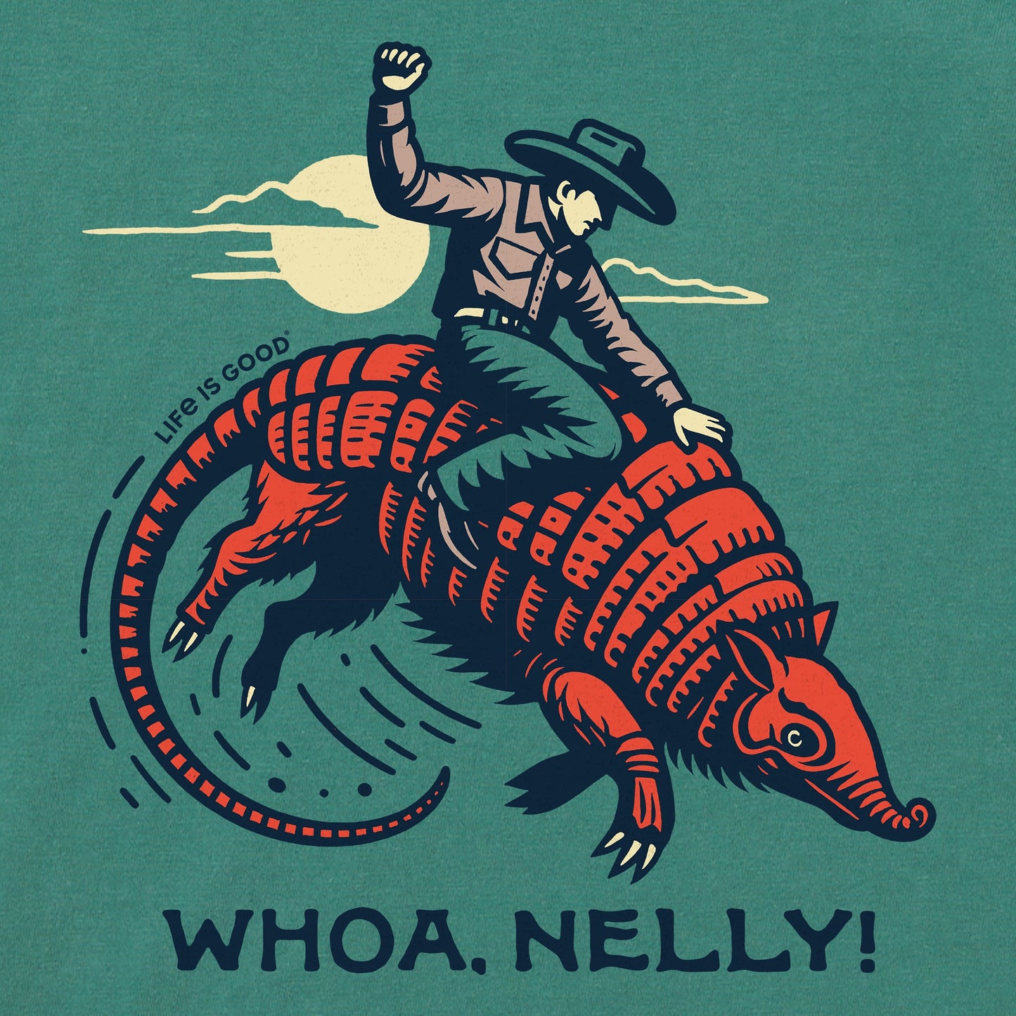 Kids Whoa, Nelly! Long Sleeve Crusher Tee