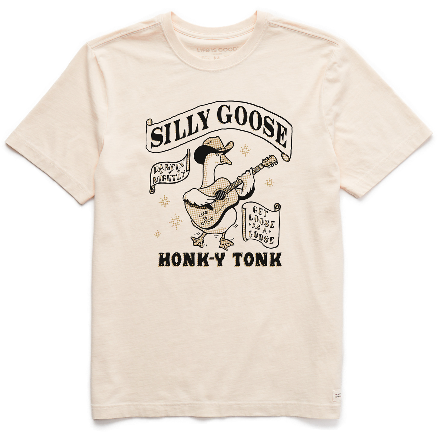 Men's Silly Goose Honk-y Tonk Short Sleeve Crusher Tee