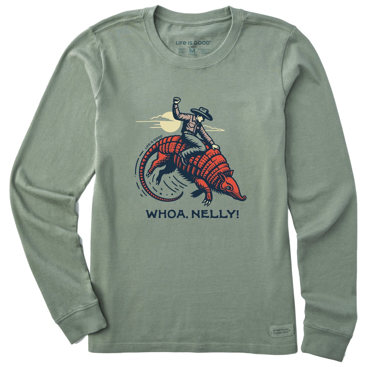Women's Whoa, Nelly! Long Sleeve Crusher Tee