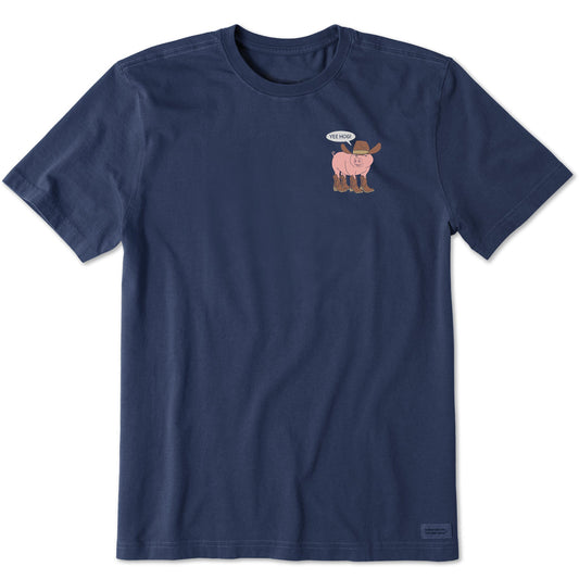 Men's Yee Hog! Short Sleeve Crusher Tee