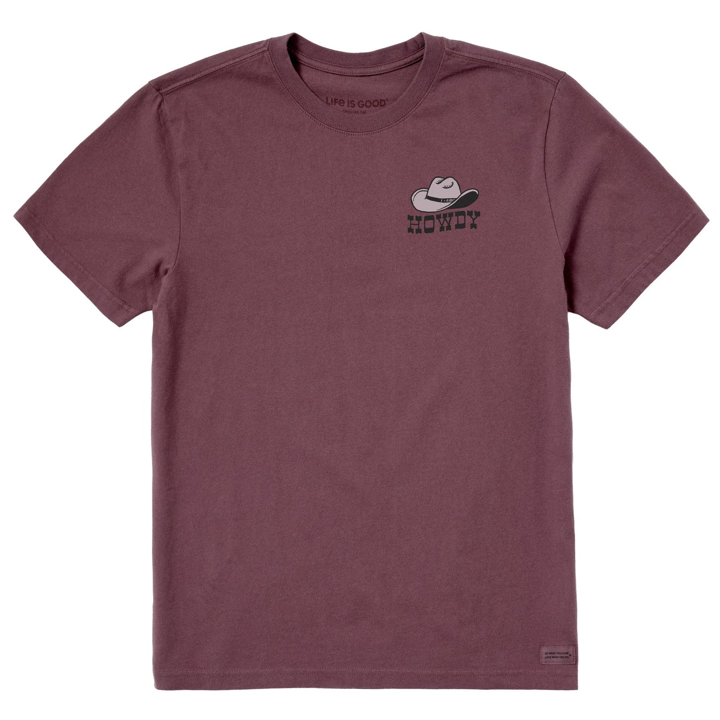 Men's Howdy Hat Short Sleeve Crusher Tee