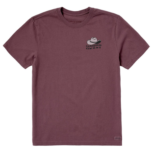 Men's Howdy Hat Short Sleeve Crusher Tee