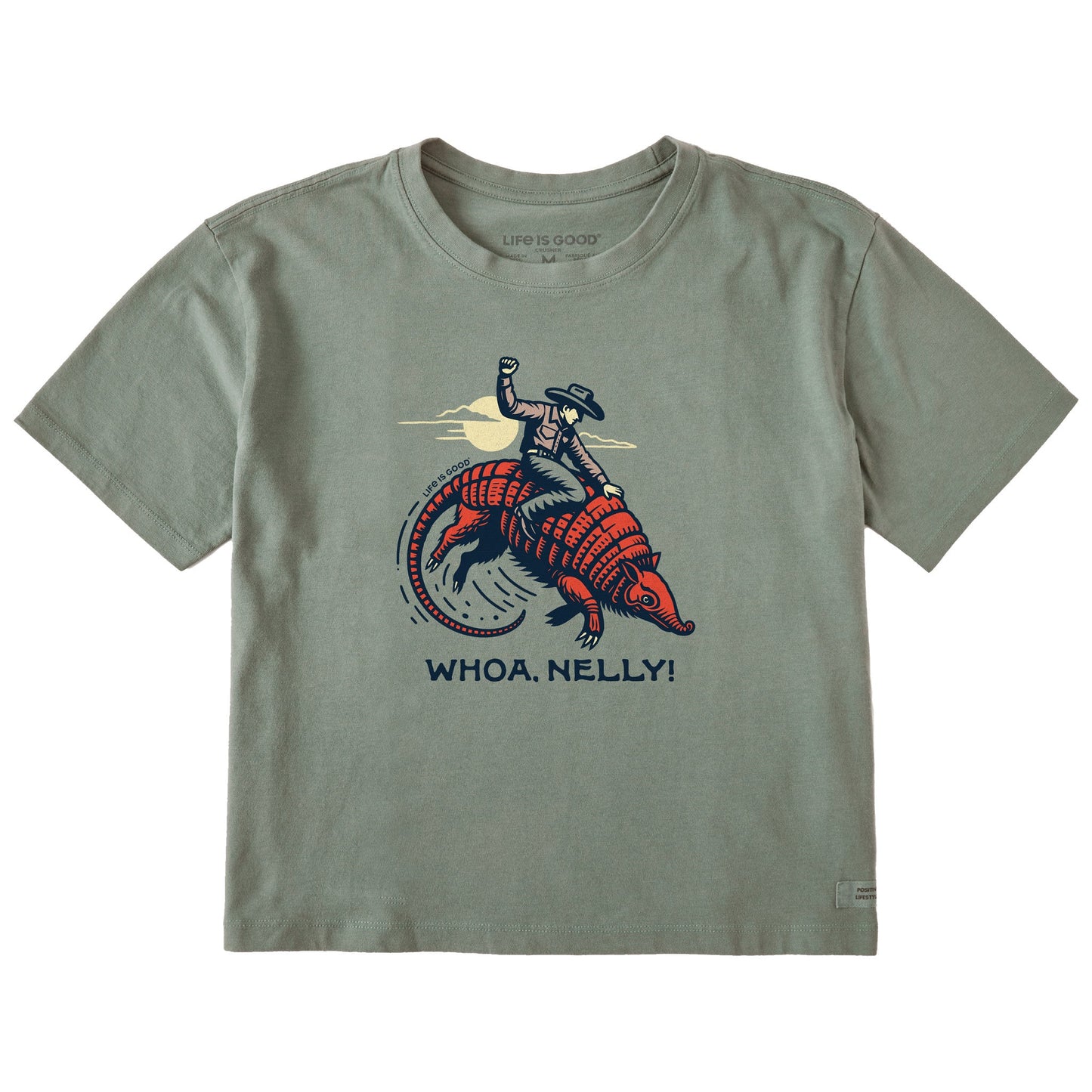 Women's Whoa, Nelly! Short Sleeve Crusher Boxy Tee