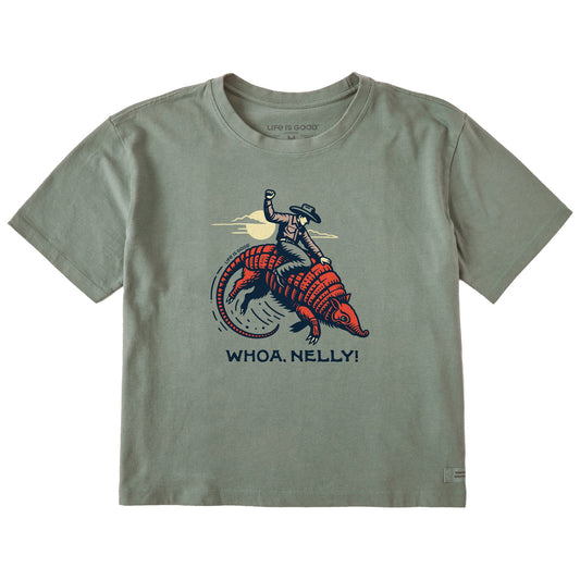 Women's Whoa, Nelly! Short Sleeve Crusher Boxy Tee