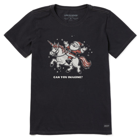 Women's Can You Imagine? Short Sleeve Crusher Tee