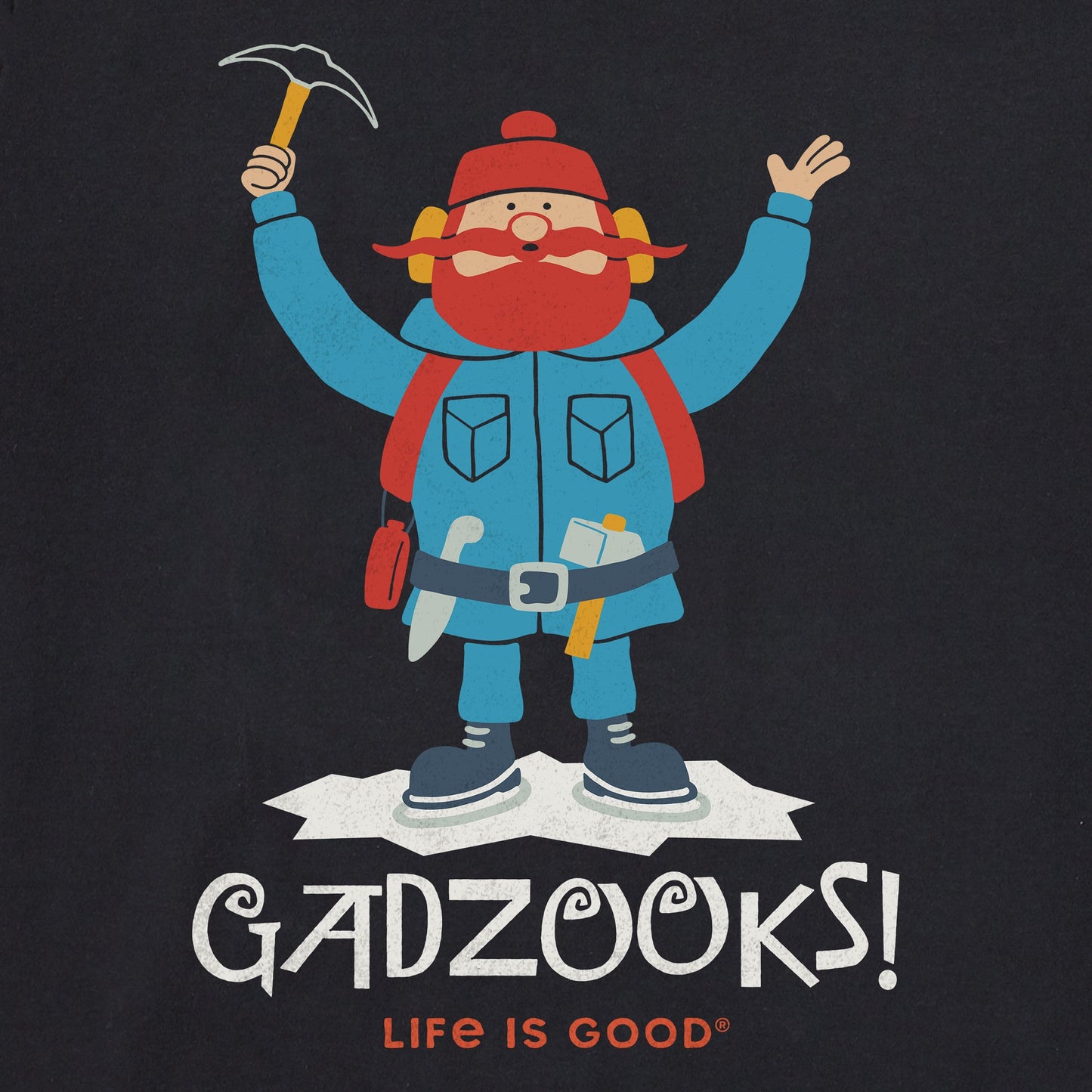 Men's Gadzooks Yukon Short Sleeve Crusher Tee