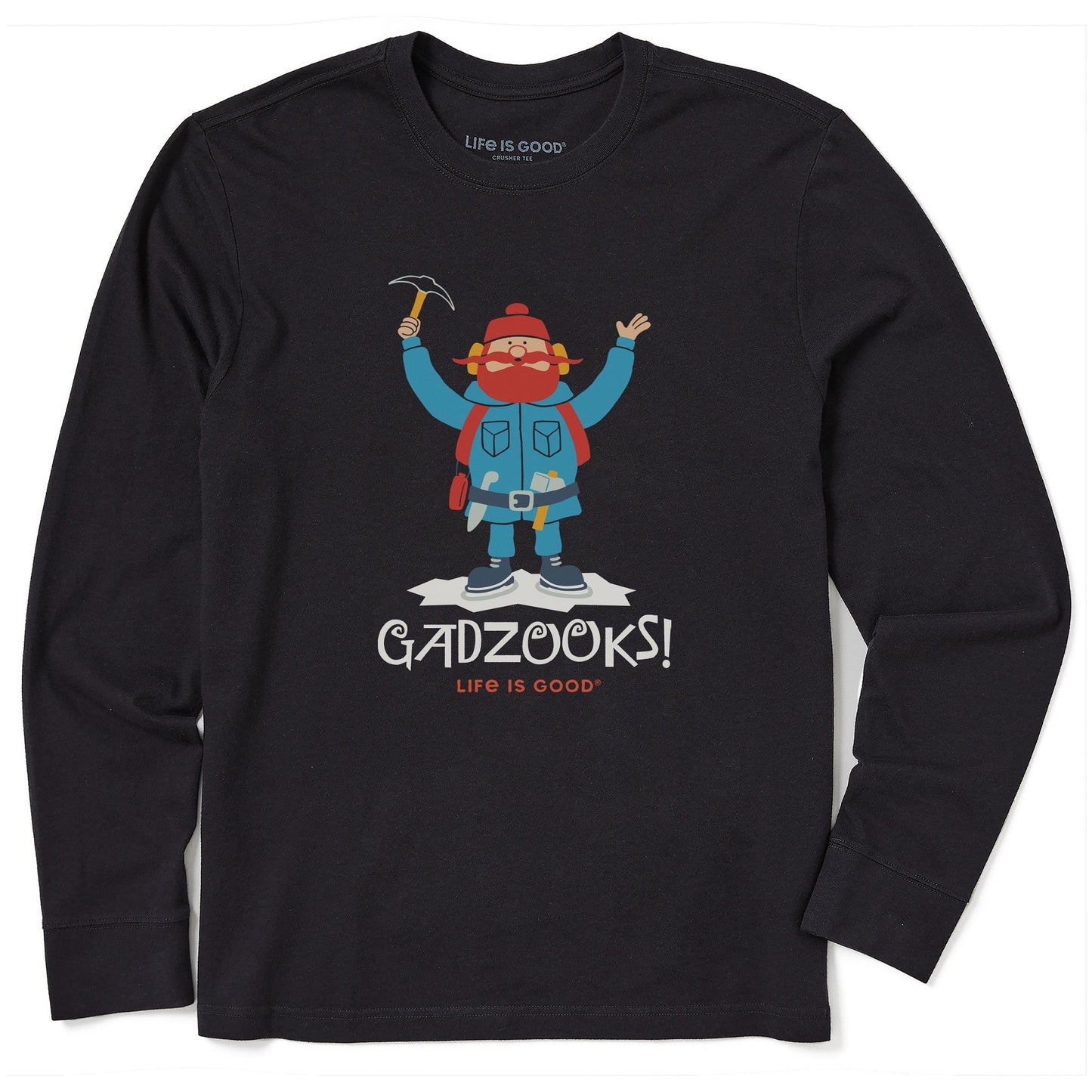 Men's Gadzooks Yukon Long Sleeve Crusher Tee
