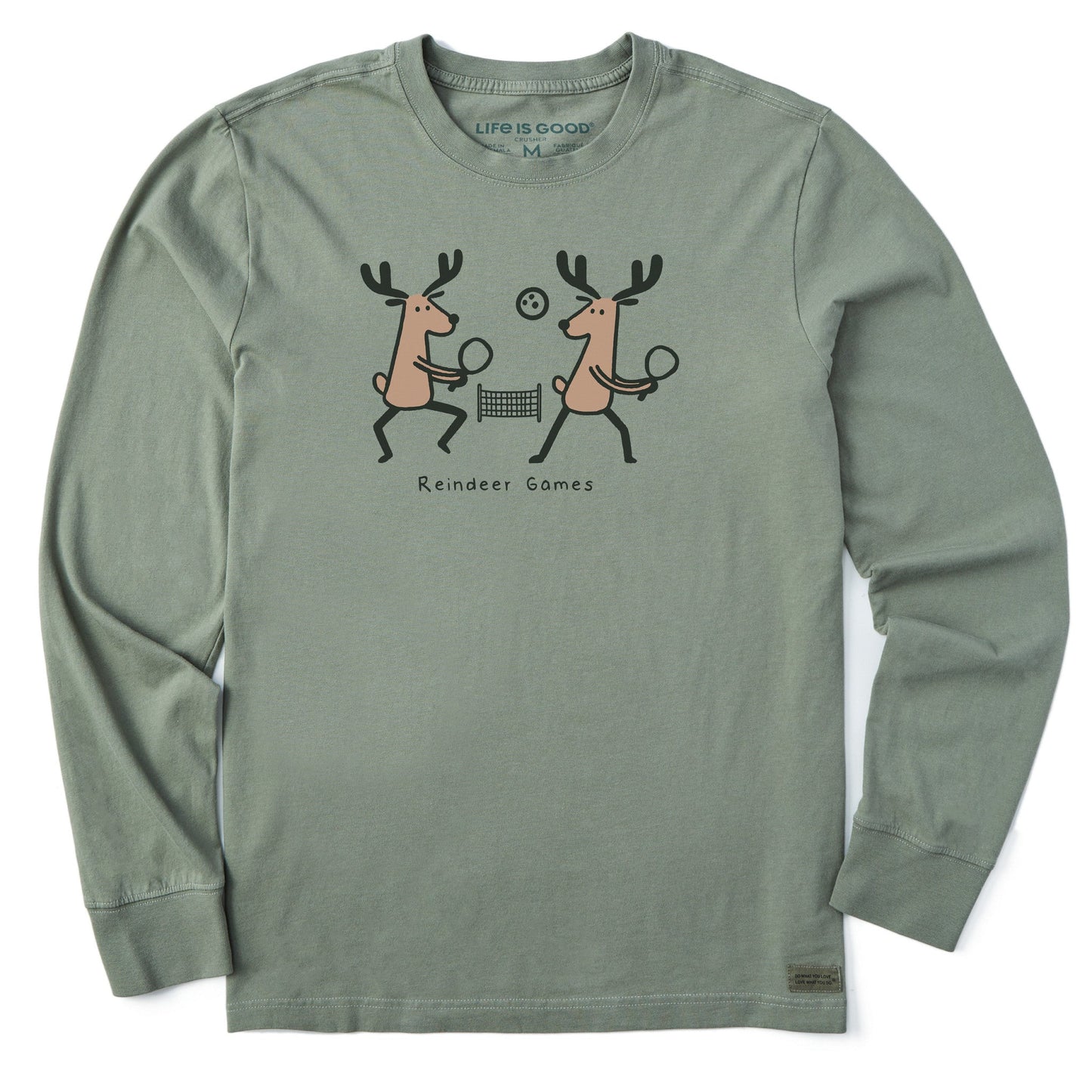 Men's Reindeer Games Long Sleeve Crusher Tee