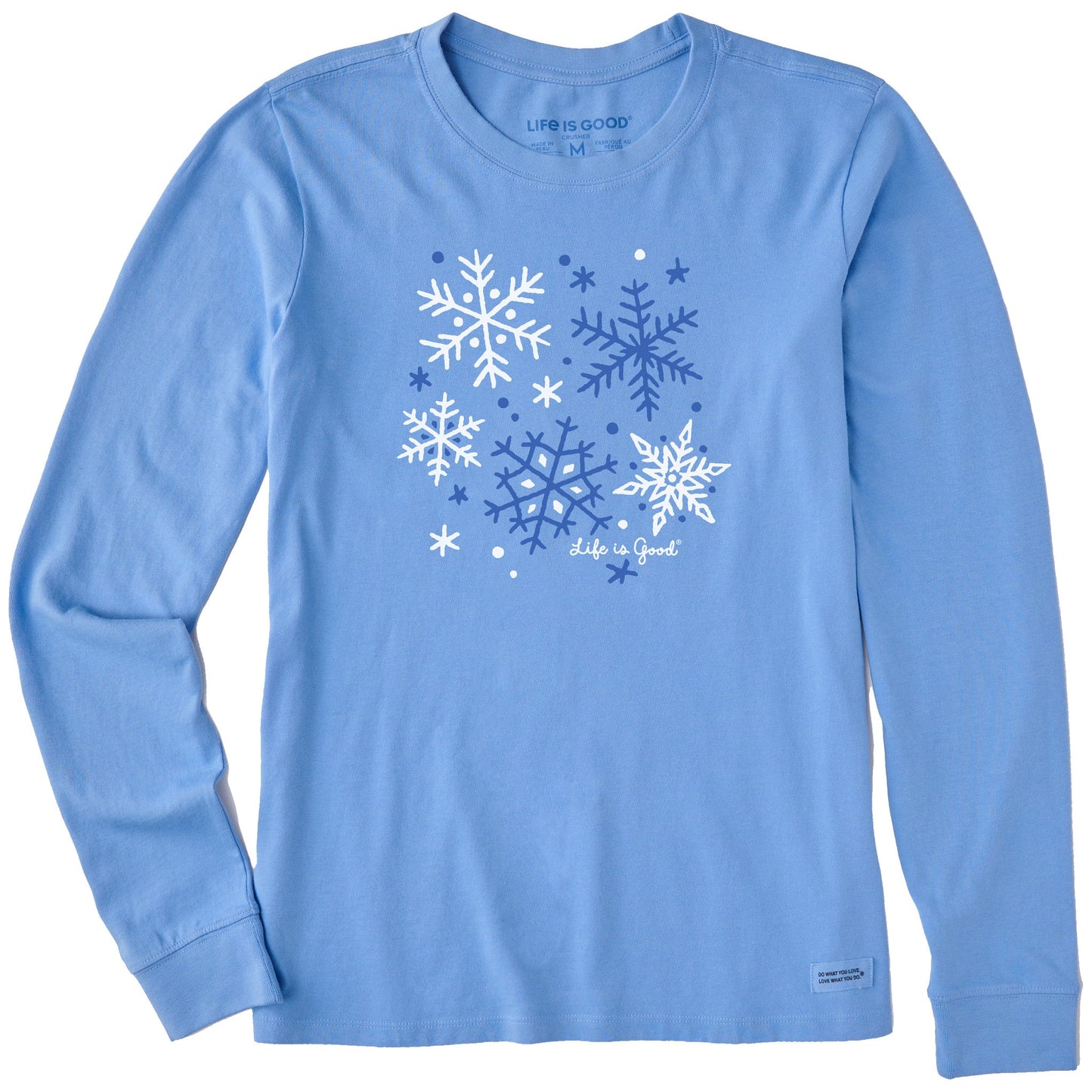 Women's Snowflake Medley Long Sleeve Crusher Tee