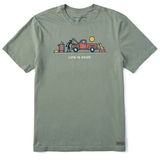 Men's Mechanic Vista Short Sleeve Crusher Tee