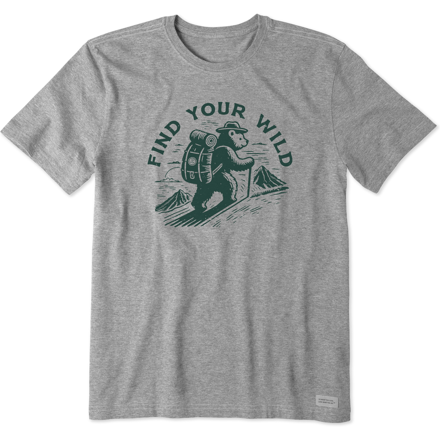 Men's Find Your Wild Bear Short Sleeve Crusher Tee