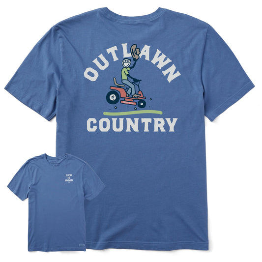 Men's Outlawn Country Short Sleeve Crusher Tee