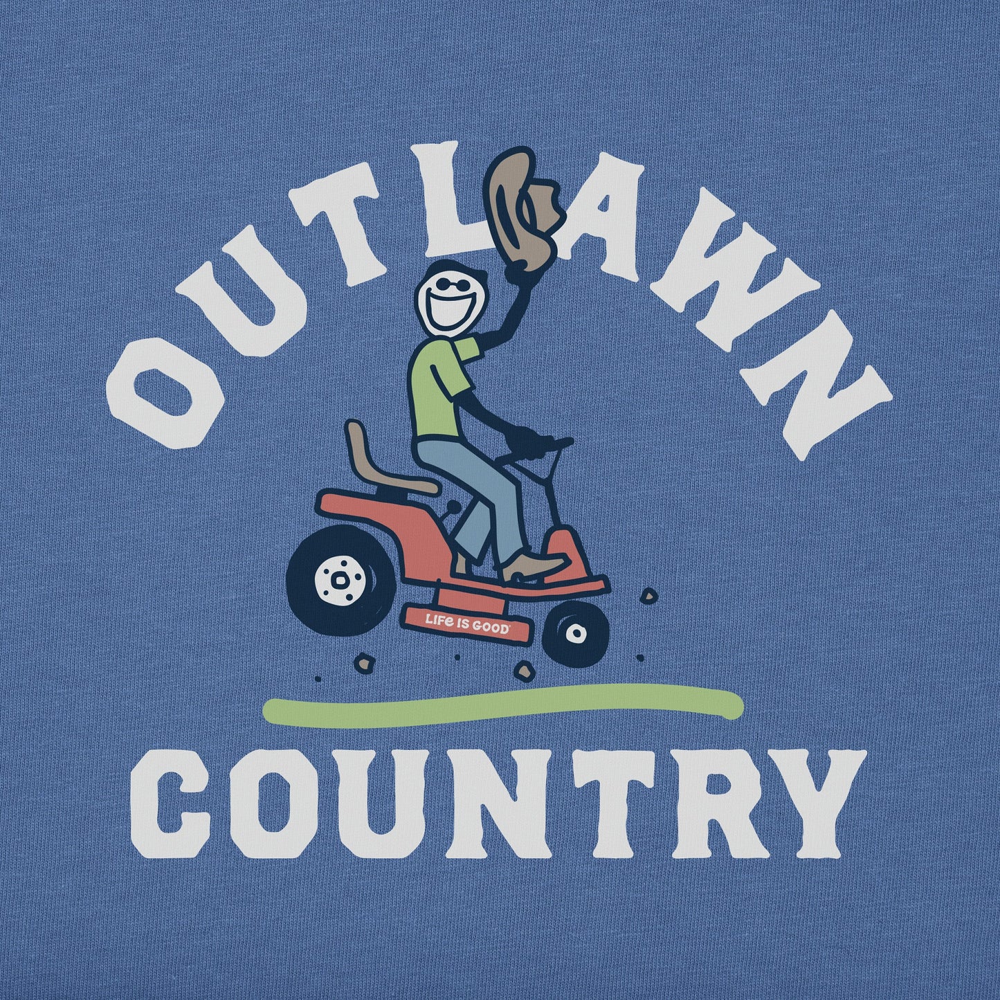 Men's Outlawn Country Short Sleeve Crusher Tee