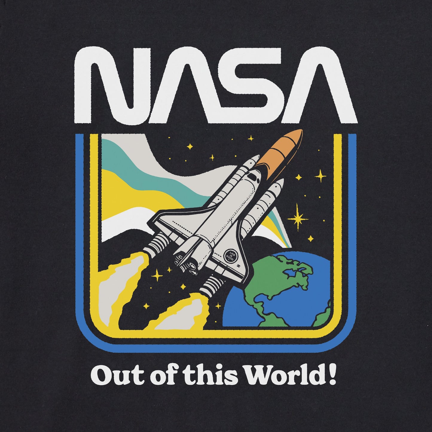 Men's NASA Out of this World Short Sleeve Crusher Tee