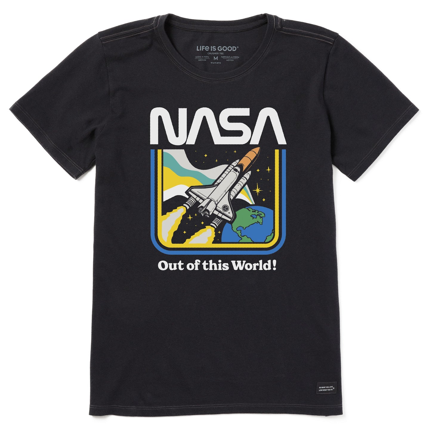 Women's NASA Out of this World Short Sleeve Crusher Tee