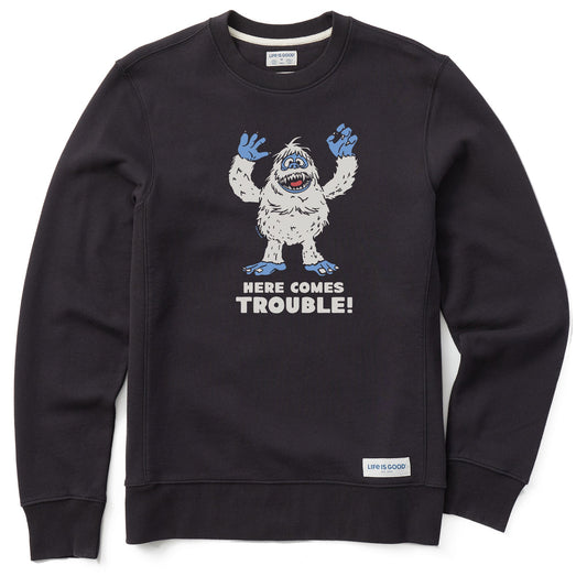 Men's Bumble Here Comes Trouble Simply True Fleece Crew