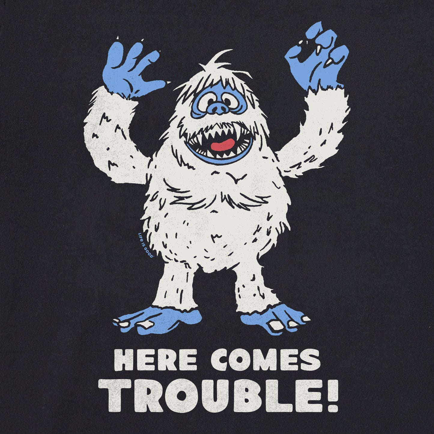 Men's Bumble Here Comes Trouble Simply True Fleece Crew