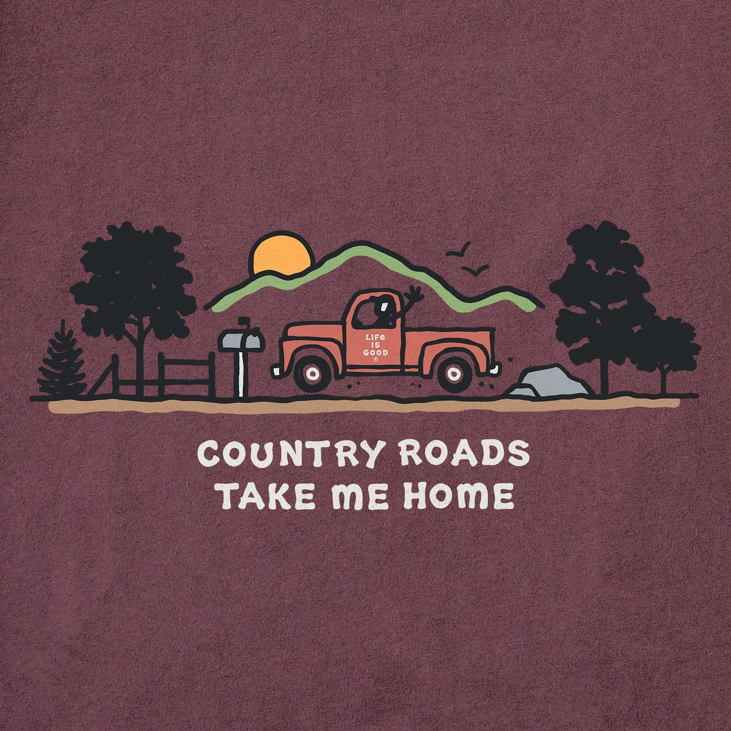 Men's Country Roads Vista Short Sleeve Tee