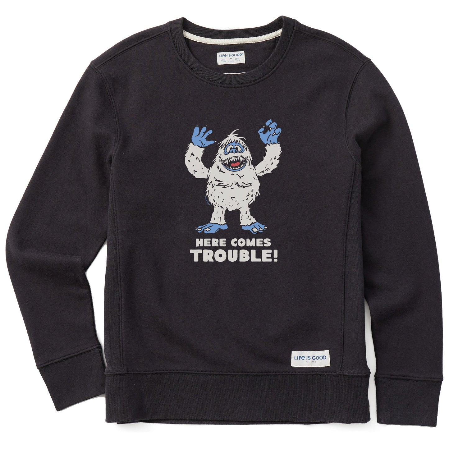 Women's Bumble Here Comes Trouble Simply True Crew