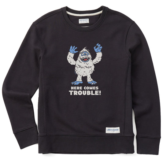 Women's Bumble Here Comes Trouble Simply True Crew