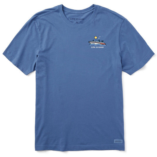 Men's Boat Life Short Sleeve Crusher Tee