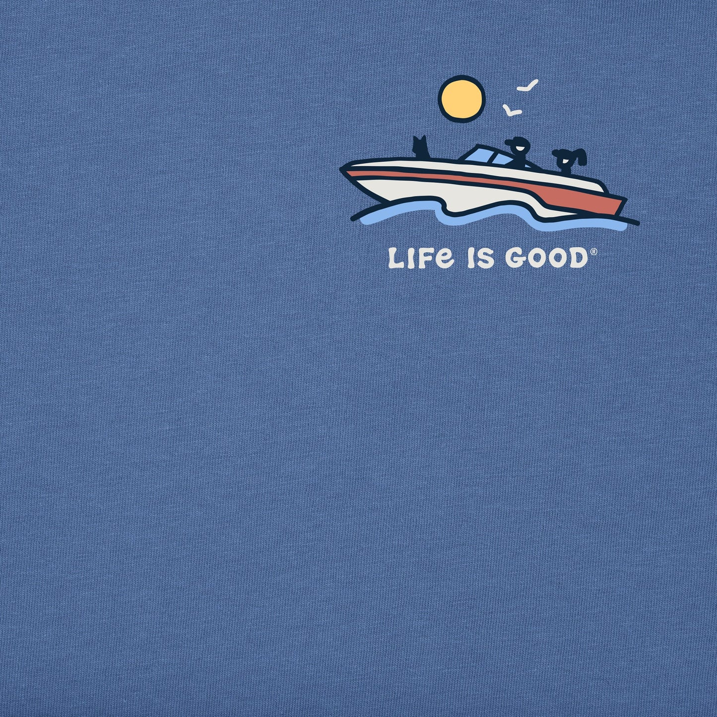 Men's Boat Life Short Sleeve Crusher Tee