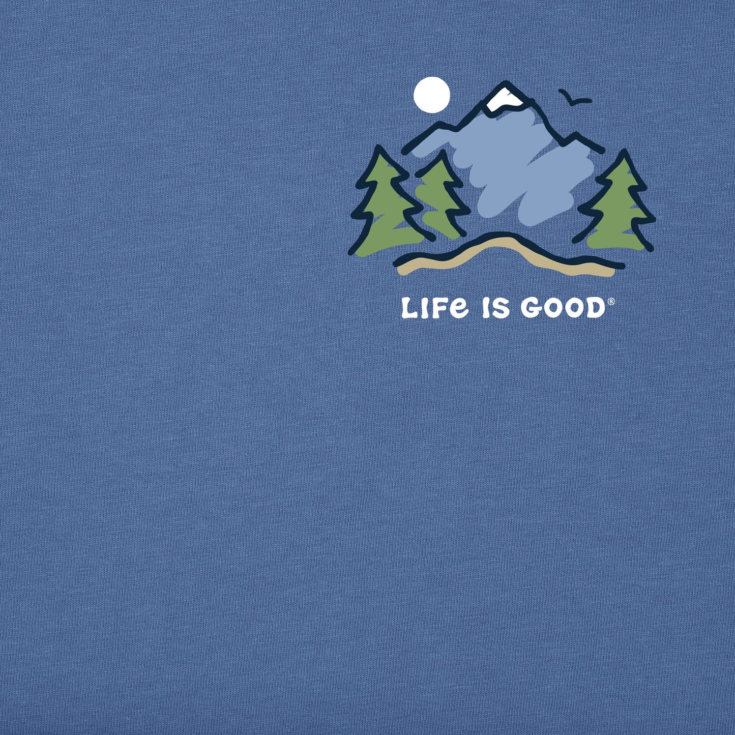 Men's Mountain Scene Short Sleeve Crusher Tee