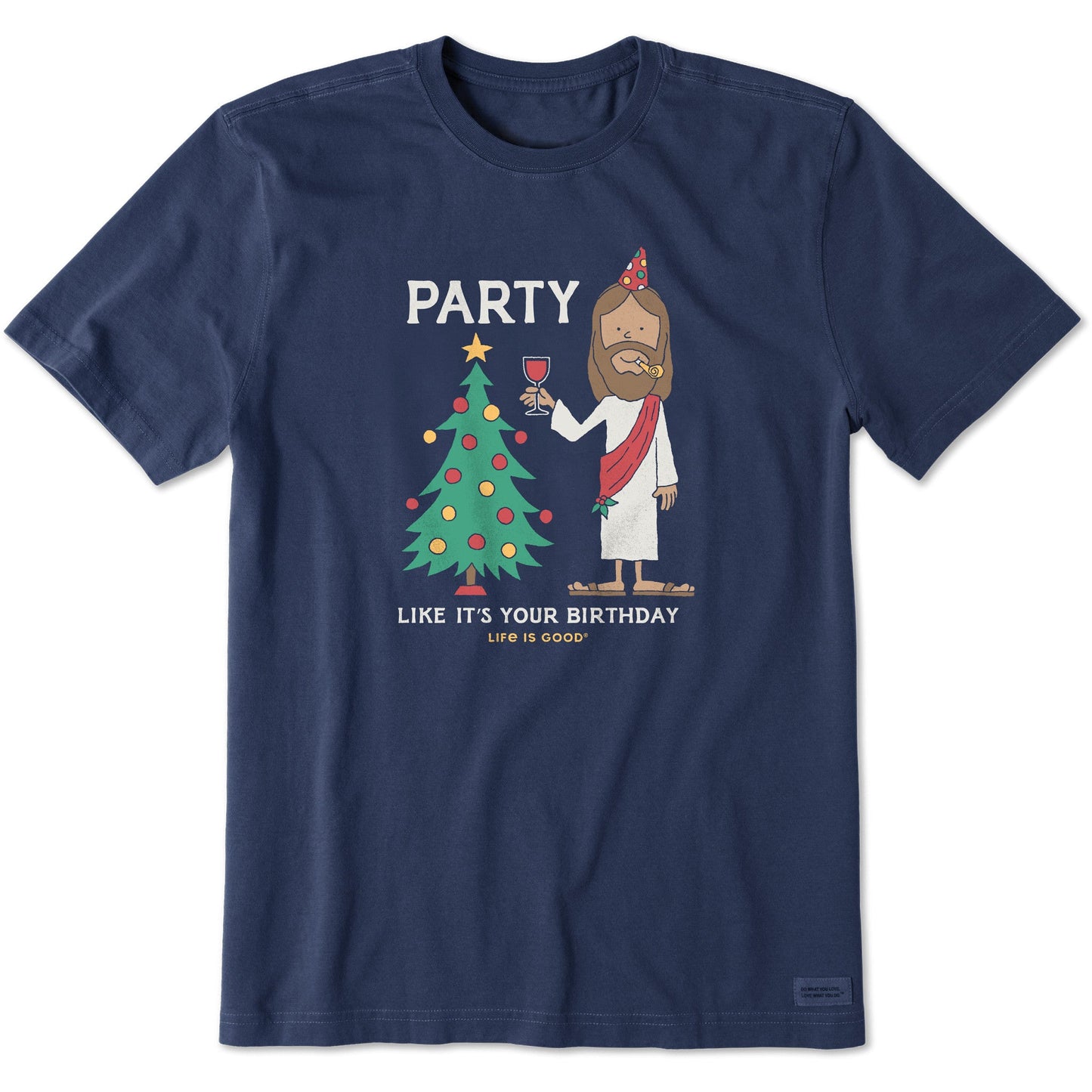 Men's Party Like It's Your Birthday Short Sleeve Crusher Tee
