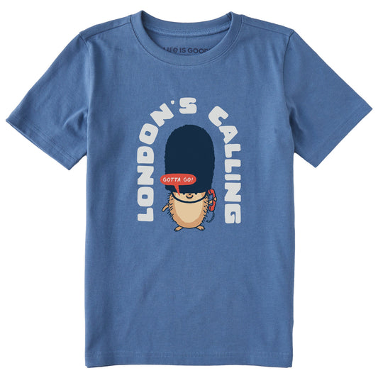 Kids London's Calling Short Sleeve Crusher Tee