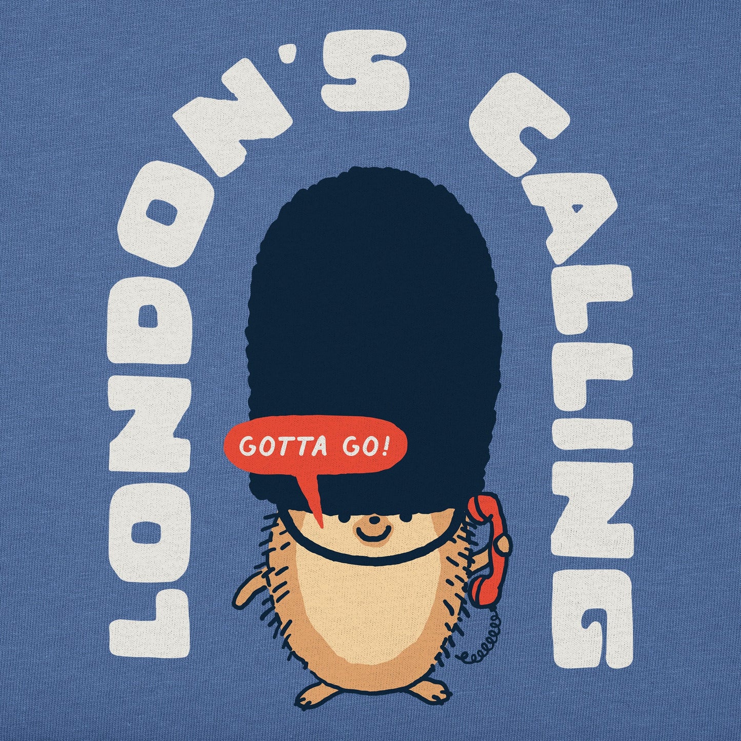 Kids London's Calling Short Sleeve Crusher Tee