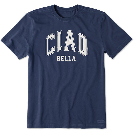 Men's Ciao Bella Short Sleeve Crusher Tee