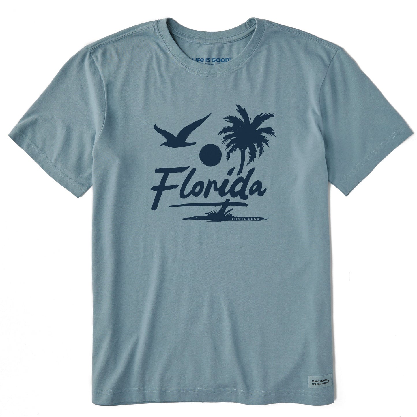 Men's Florida Beach Gull Short Sleeve Crusher Tee