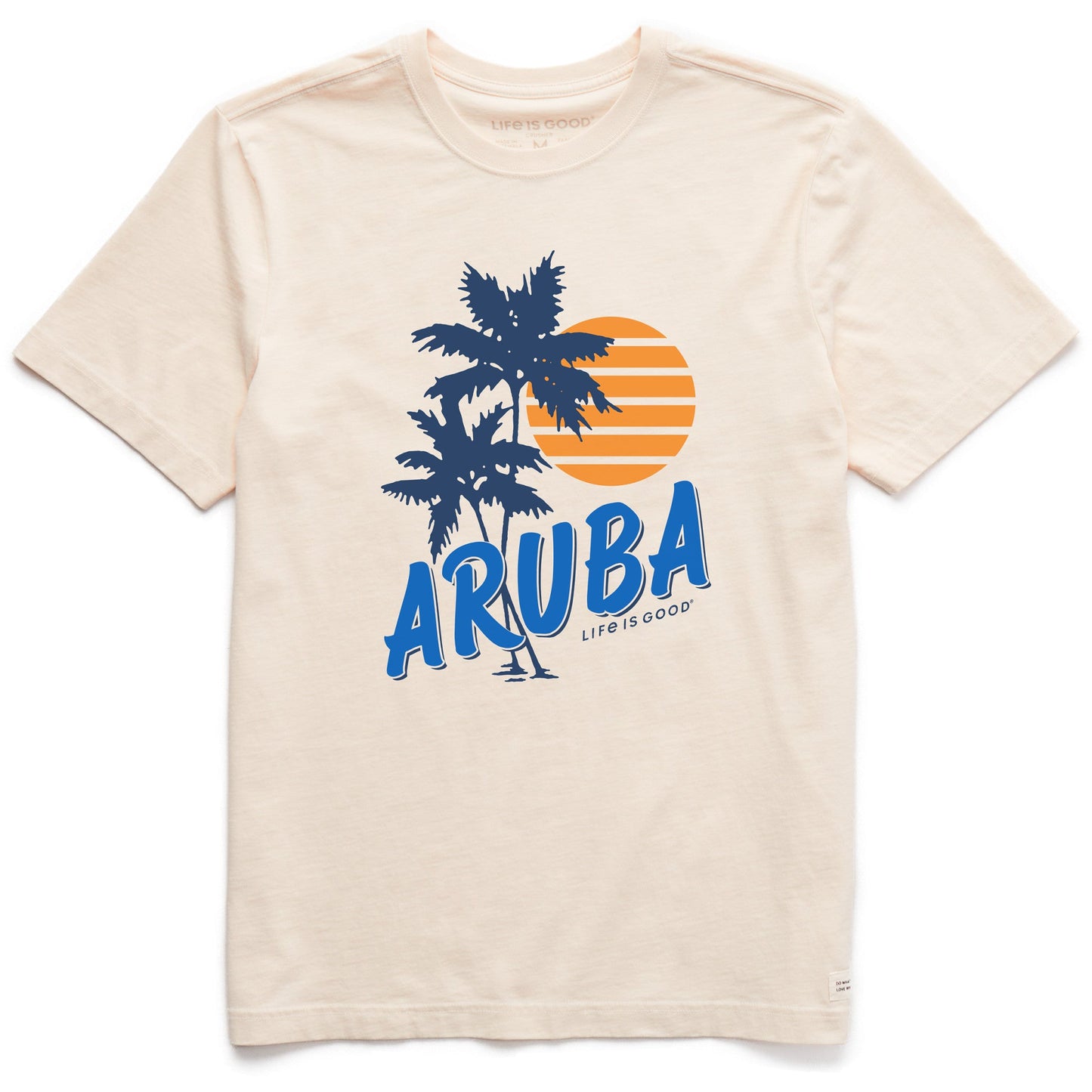 Men's Aruba Palms Short Sleeve Crusher Tee