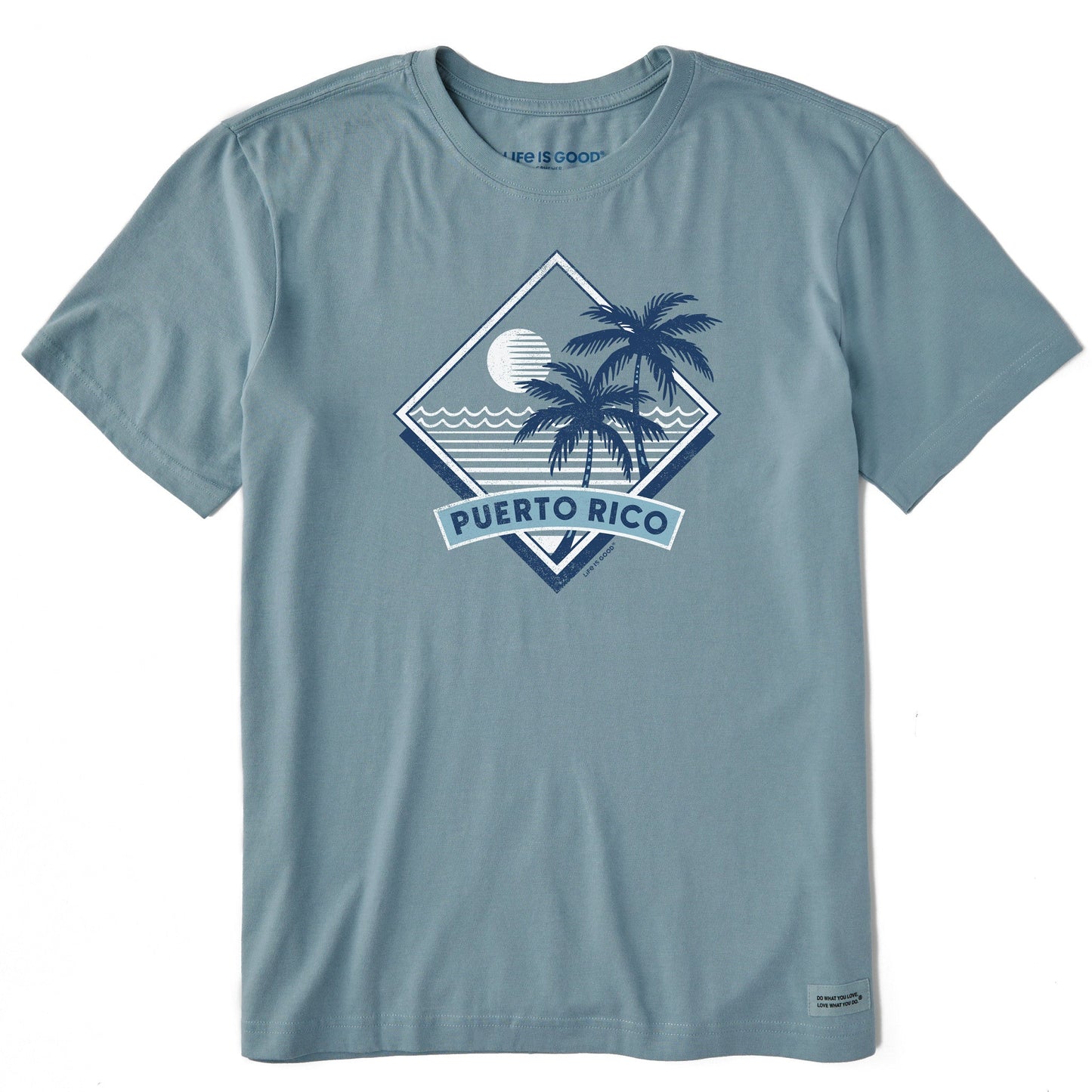 Men's Puerto Rico Palms Short Sleeve Crusher Tee