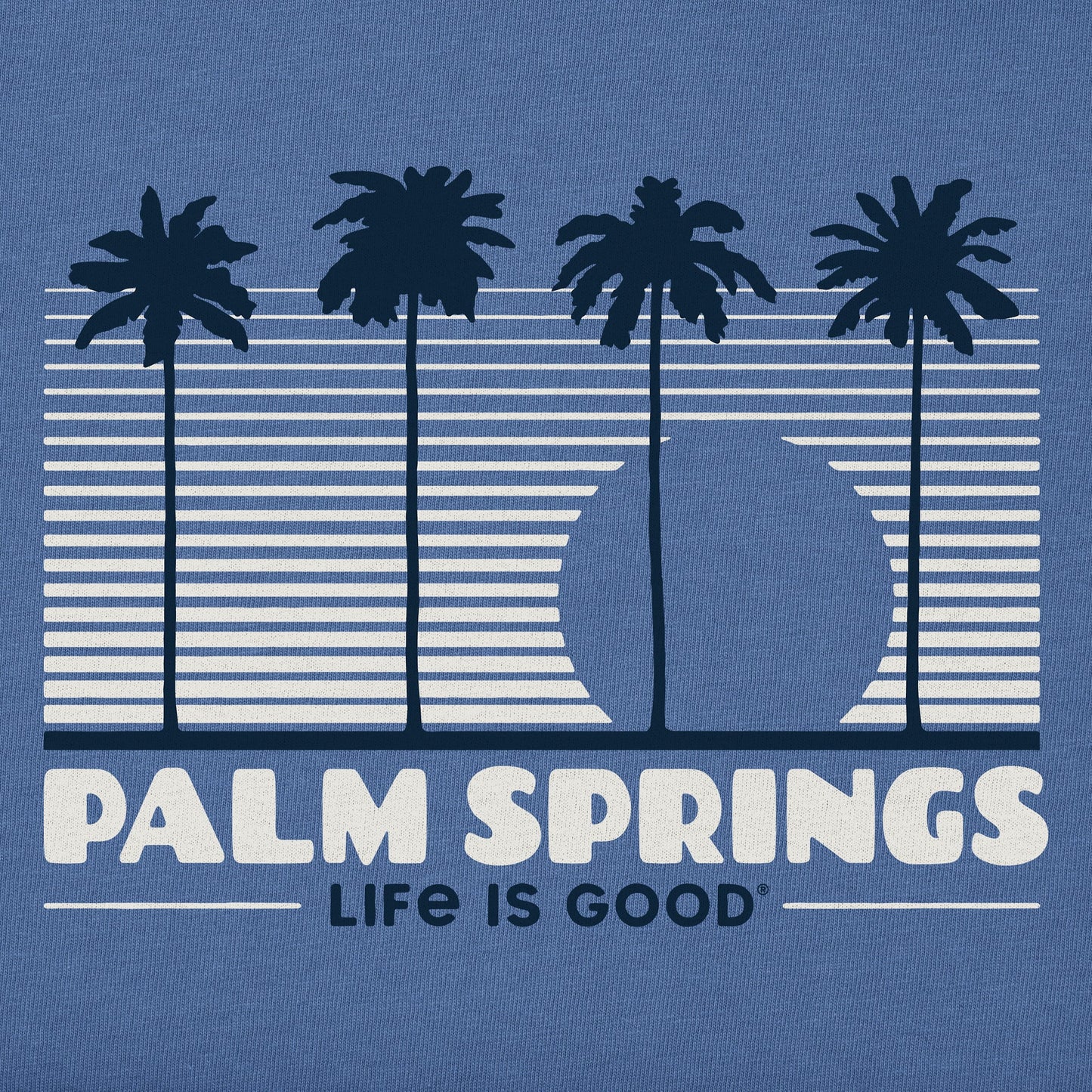 Men's Palm Springs Palm Row Short Sleeve Crusher Tee