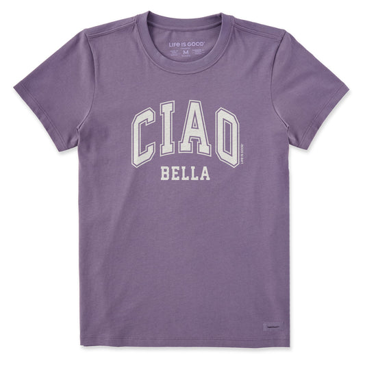 Women's Ciao Bella Short Sleeve Crusher Tee