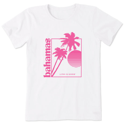 Women's Bahamas Sunset Short Sleeve Crusher Tee