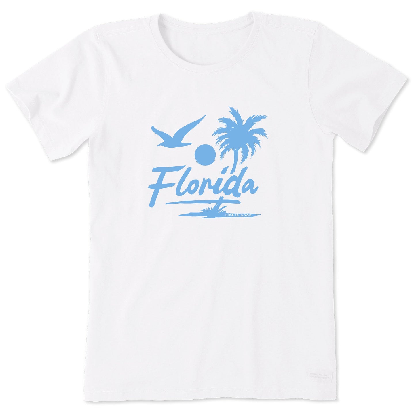 Women's Florida Beach Gull Short Sleeve Crusher Tee