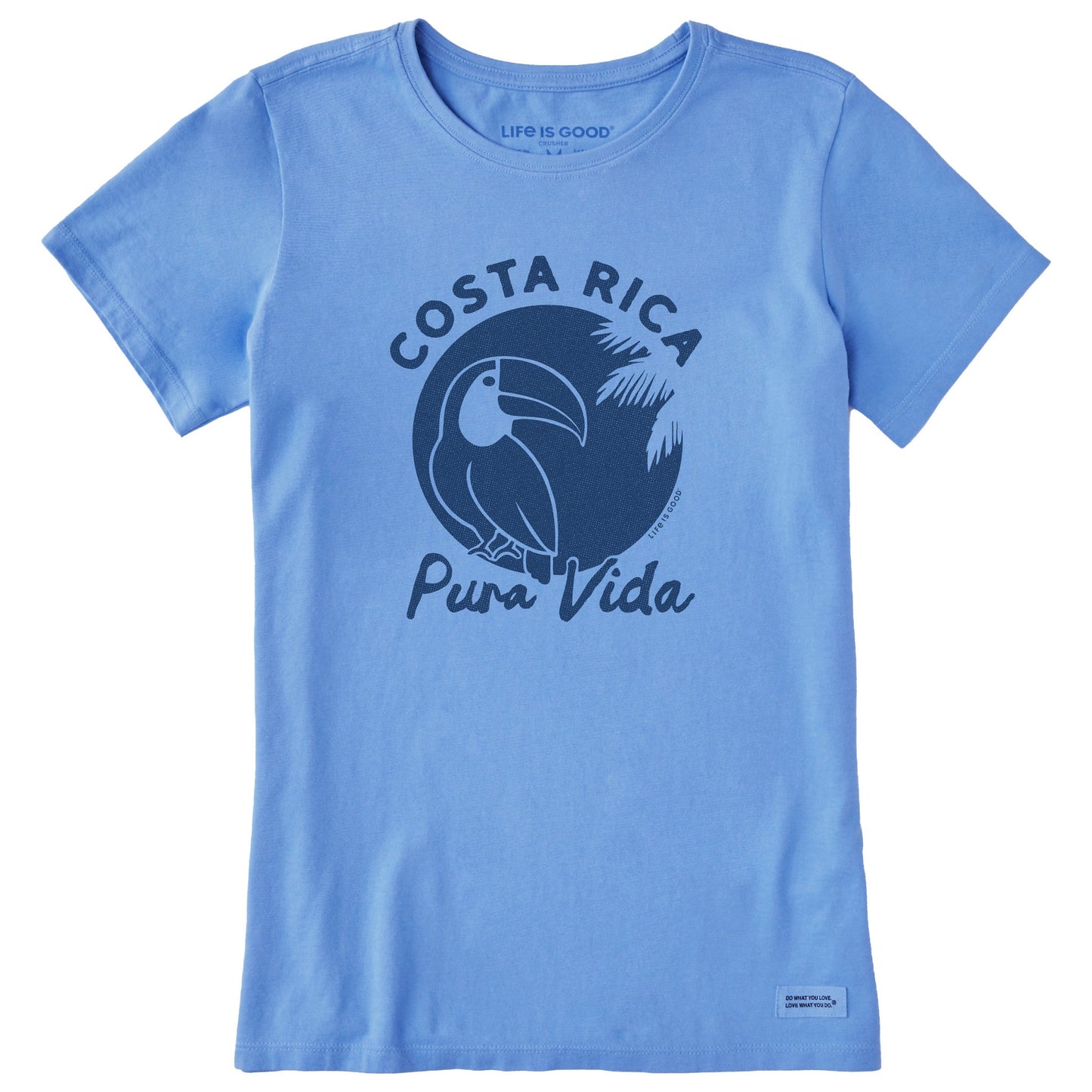 Women's Costa Rica Pura Vida Short Sleeve Crusher Tee