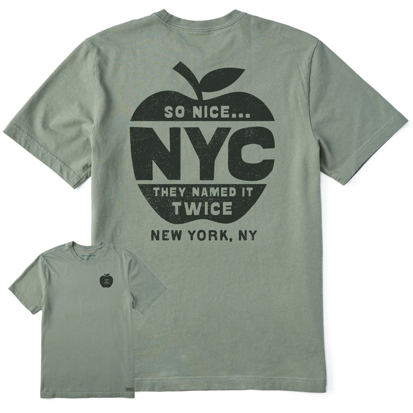 Men's NYC So Nice Short Sleeve Crusher Tee