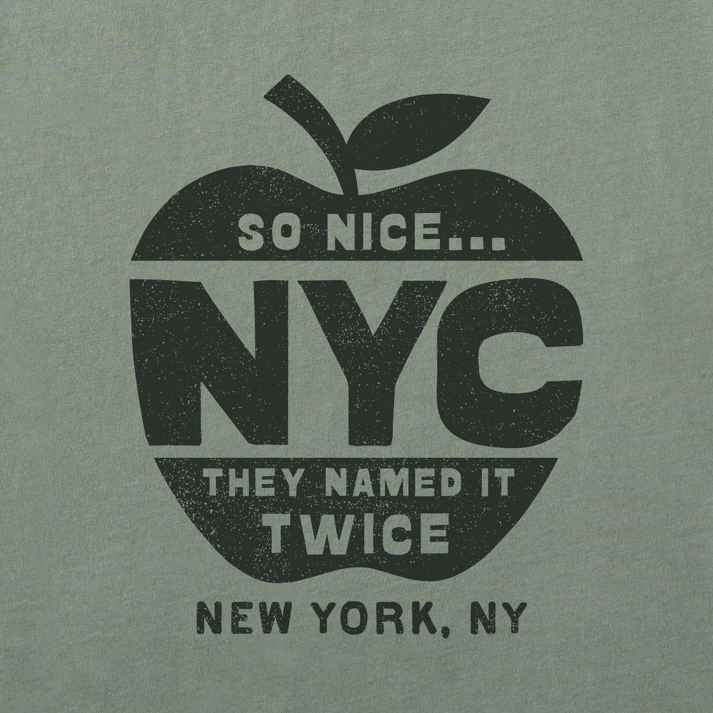 Men's NYC So Nice Short Sleeve Crusher Tee