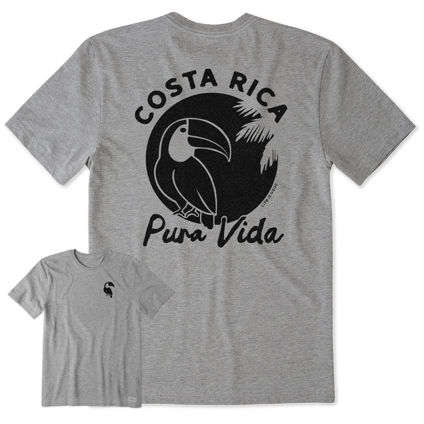 Men's Costa Rica Pura Vida Short Sleeve Crusher Tee