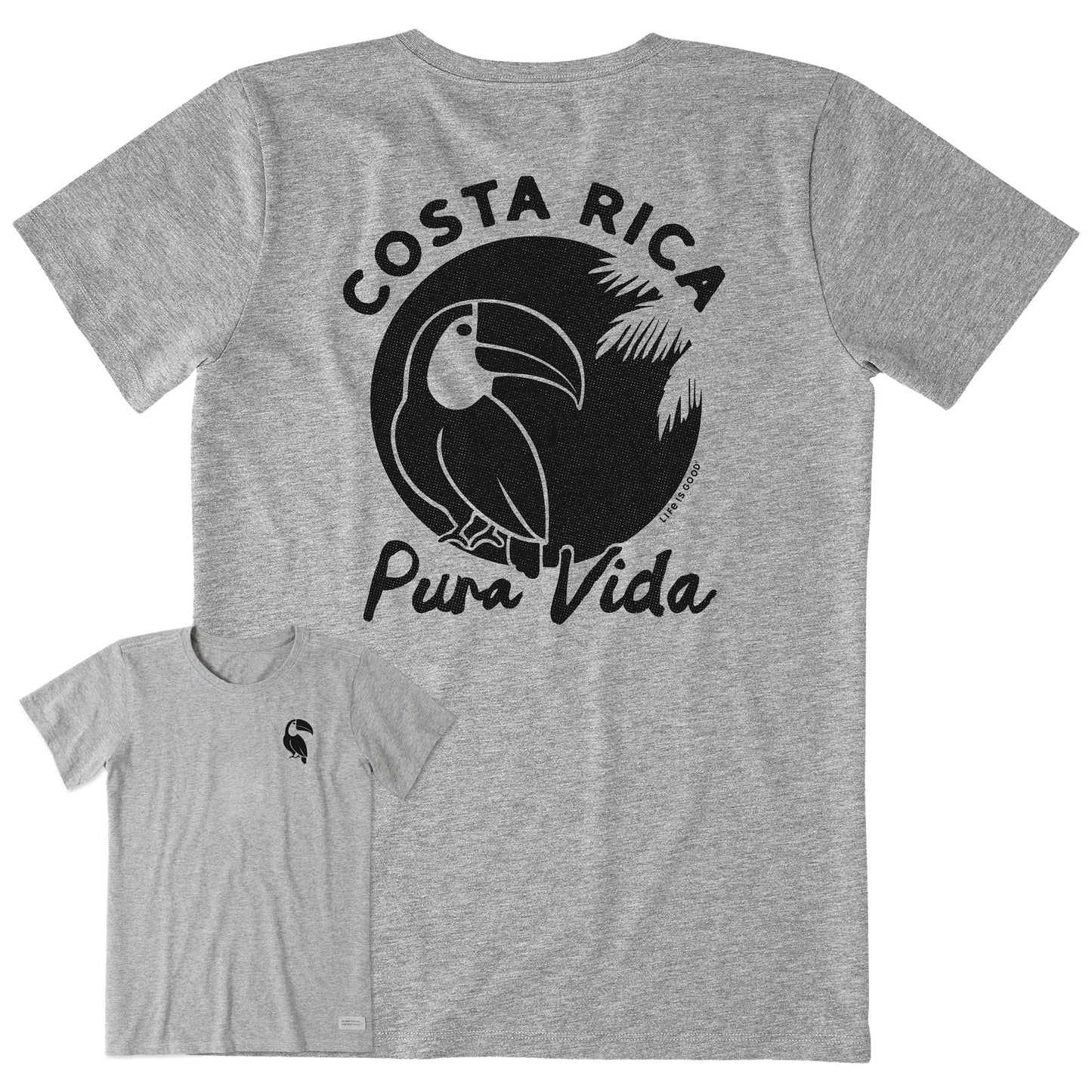 Women's Costa Rica Pura Vida Short Sleeve Crusher Tee