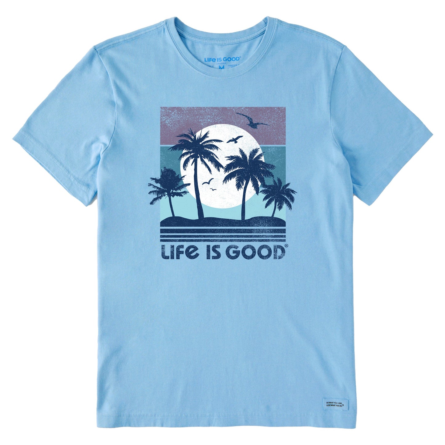 Men's Beachy Palms Short Sleeve Crusher Tee