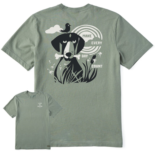 Men's Bert's Dog Medley Short Sleeve Crusher Tee